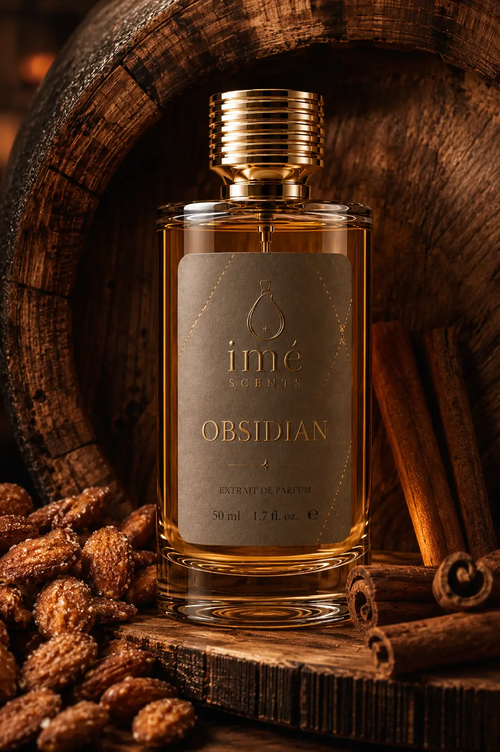 IMÉ Obsidian Extrait de Parfum Luxury Visual